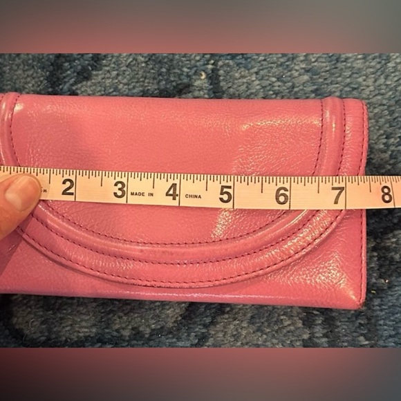 HOBO | Women’s Pink Long Leather Wallet - Picture 13 of 15